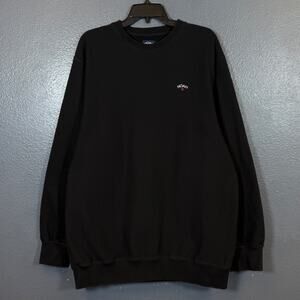 Noah XXL men’s black crew neck sweatshirt 100% cotton outdoor